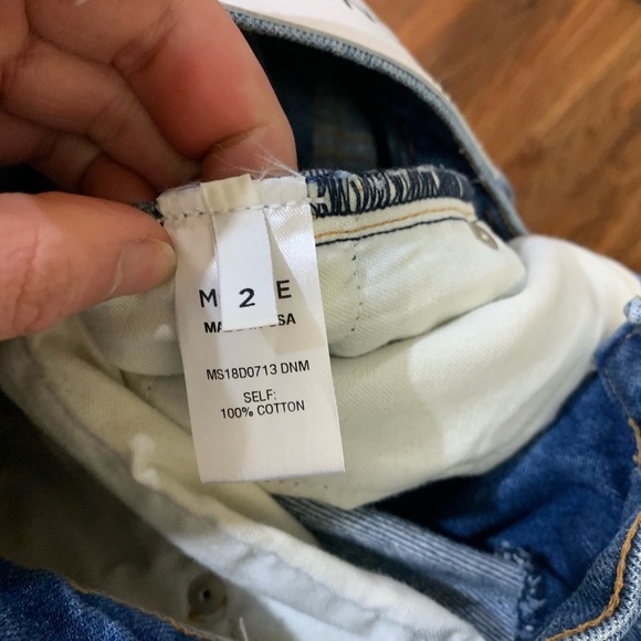 Monse Cutout Slasher Jeans Sz 2 - Picture 7 of 7